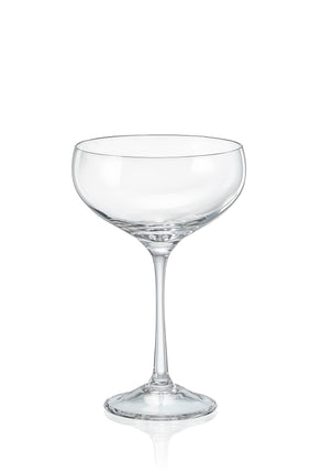 Verres à Cocktail Bohemia Crystal Coupe 180 ml (Ensemble de 6)