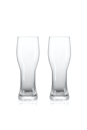 Verres à bière Weizenbeer 615 ml lot de 2 cristal - Kvetna 1794