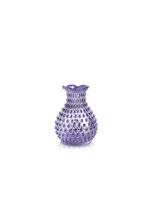 Kvetna 1794 Vase Polka Dot 140 mm – Amethyst