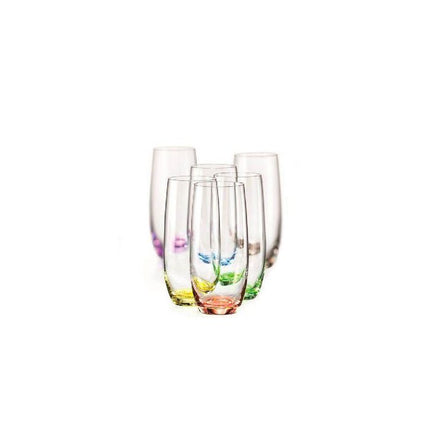 Bohemia Crystal Tumblers Rainbow 350 ml (6er Set)