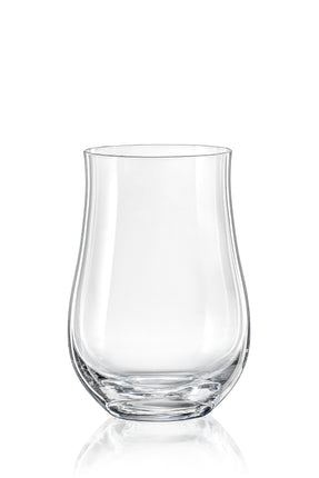 Bohemia Crystal water glass Tulipa 450 ml (set of 6)