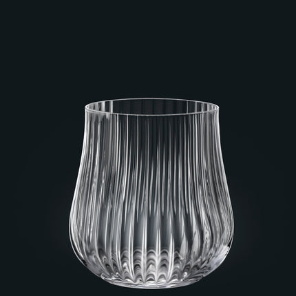 Bohemia Crystal Wasserglas Tulipa Optic 350 ml (6er Set)