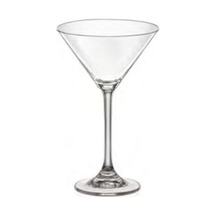 Bohemia Crystal FLAMENCO Martiniglas 270 ml (6er Set)
