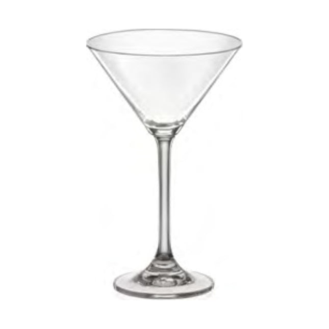 Bohemia Crystal FLAMENCO Martiniglas 270 ml (6er Set)
