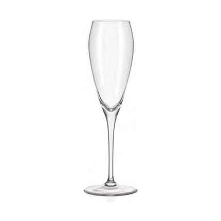 Bohemia Crystal BRAVISSIMO Champagnerflöte 220 ml (6er Set)