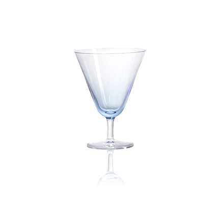 Kvetna 1794 Weinglas Fuchs 190 ml – Hellblau / Kristall