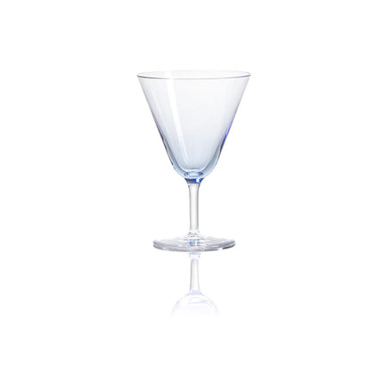Kvetna 1794 Weinglas Fuchs 130 ml – Hellblau / Kristall