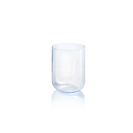 Kvetna 1794 Trinkglas DROP-flat white 200 ml – Hellblau