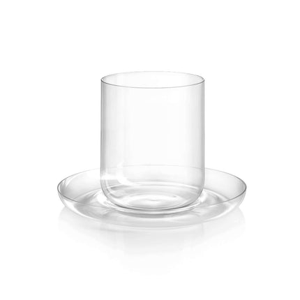 Kvetna 1794 Tassen-Set DROP - flat white 200 ml (2-teilig) – Kristall