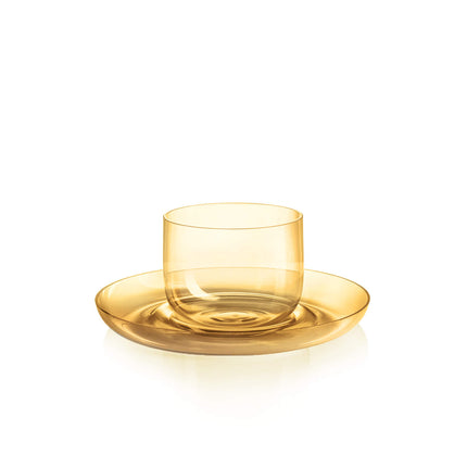 Kvetna 1794 Tassen-Set DROP - espresso 114 ml (2-teilig) – Amber