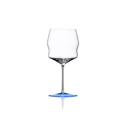 Kvetna 1794 Kalyke Rotweinglas 650 ml in Hellblau, Einzelglas