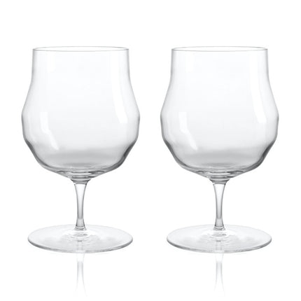 Biergläser 400 ml 2er Set Kristall - Kvetna 1794