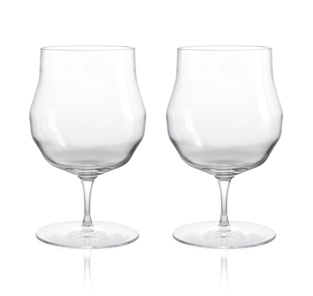 Biergläser 400 ml 2er Set Kristall - Kvetna 1794