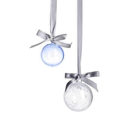 Kvetna 1794 Weihnachtsschmuck Christmas ornament 72 mm – Hellblau