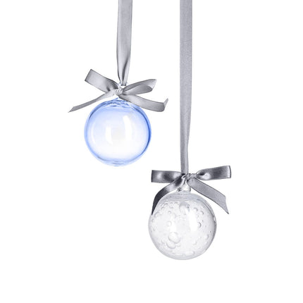 Kvetna 1794 Weihnachtsschmuck Christmas ornament 87 mm – Hellblau