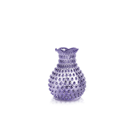 Kvetna 1794 Vase Polka Dot 140 mm – Amethyst