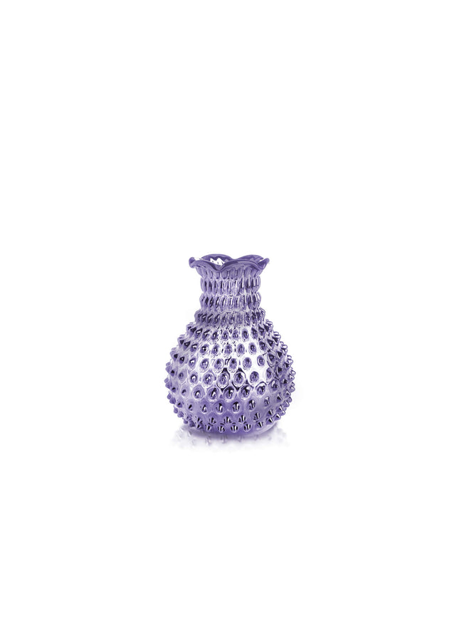 Kvetna 1794 Vase Polka Dot 140 mm – Amethyst