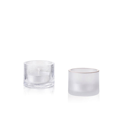 Kvetna 1794 Kerzenhalter-Set MIST & SNOWFLAKE 60 ml (2-teilig)