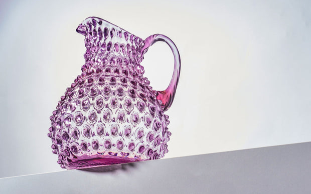 Polka Dot Krug 2 l Rosalin aus Glas von Kvetna 1794