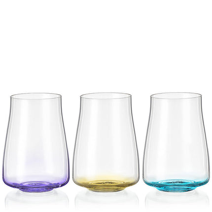 Bohemia Crystal Tumblers Rainbow Fresh 400 ml (6er Set)